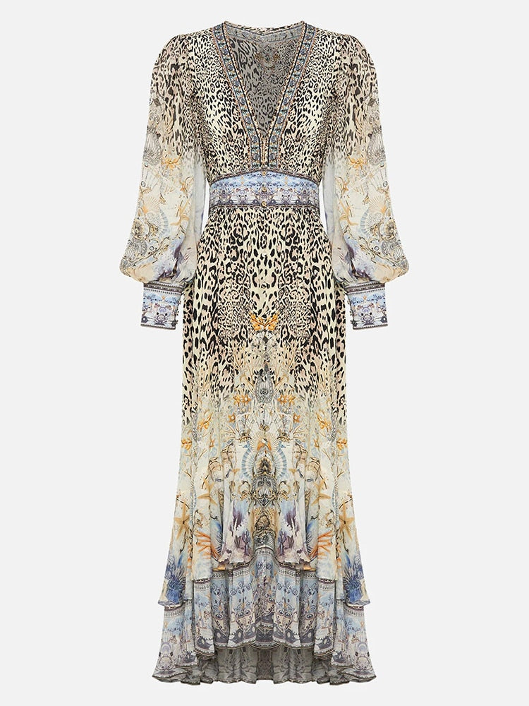 Vintage Leopard Dresses