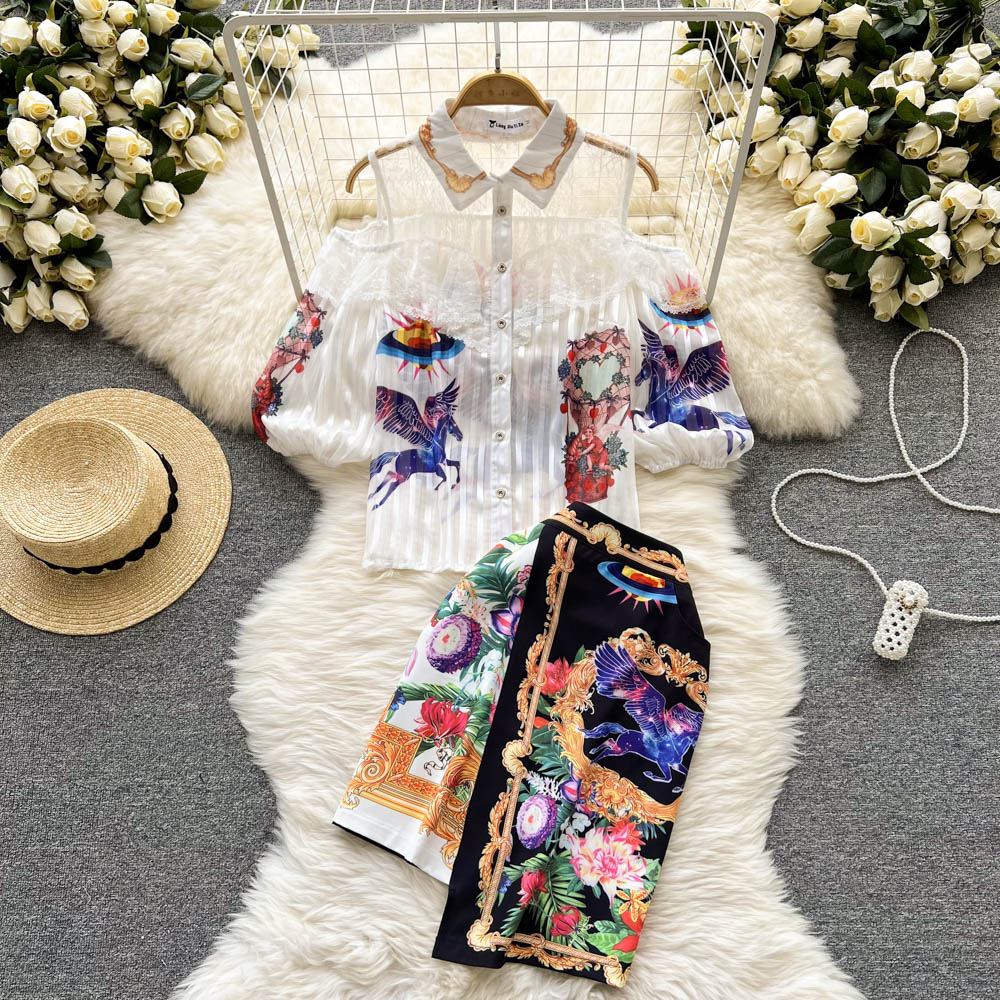 NOLITA Blouse & Skirt Set