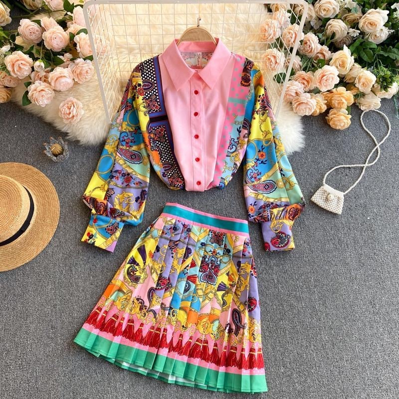 NOLITA Blouse & Skirt Set
