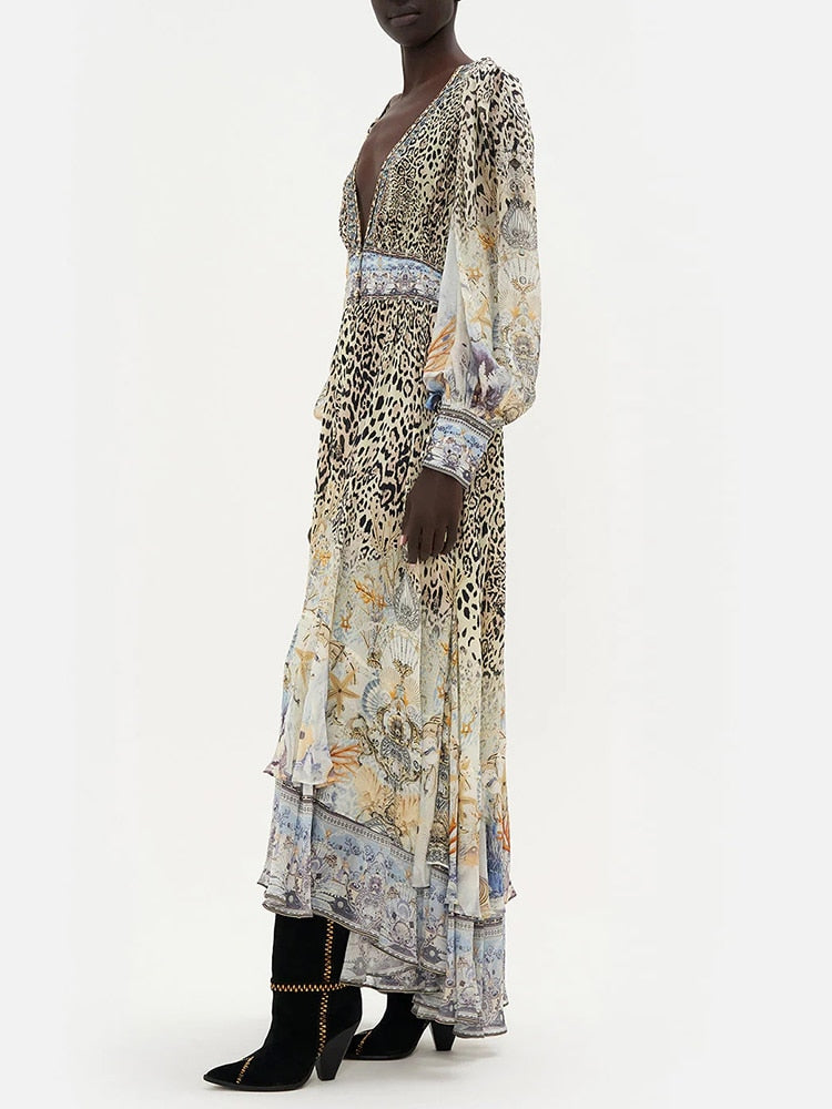 Vintage Leopard Dresses