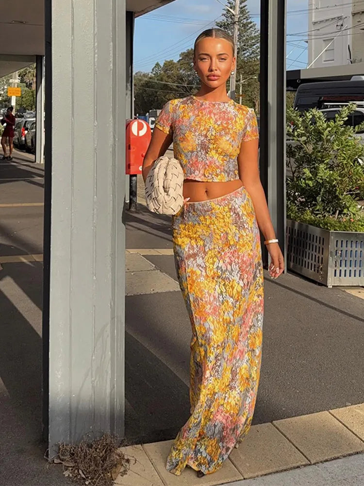 Long Skirt Set Rosali