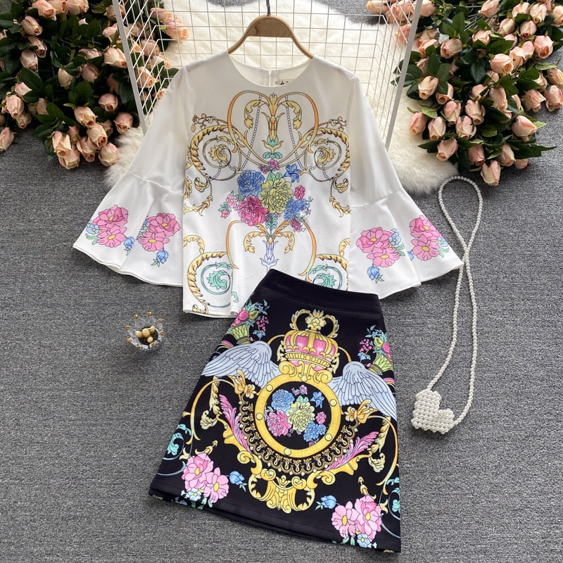 NOLITA Blouse & Skirt Set