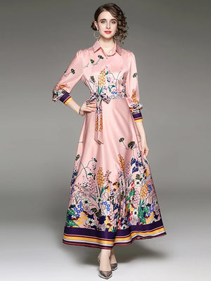 Runway Designer Maxi Dress