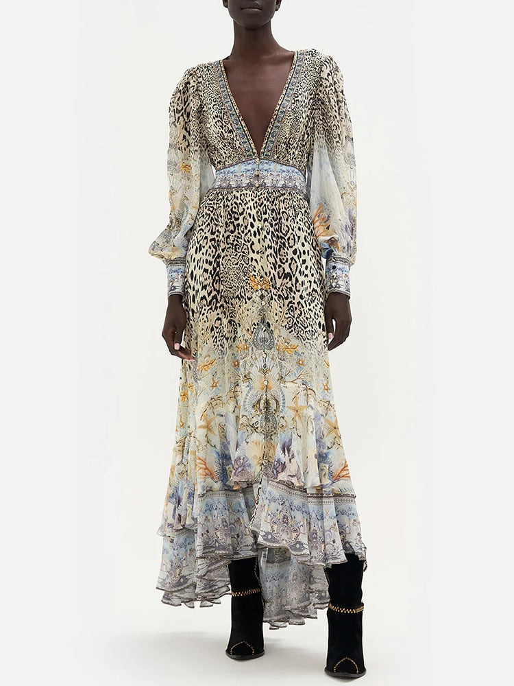 Vintage Leopard Dresses