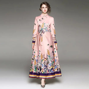 Runway Designer Maxi Dress