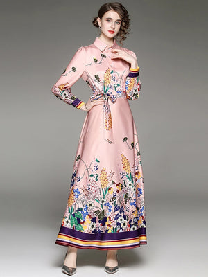 Runway Designer Maxi Dress