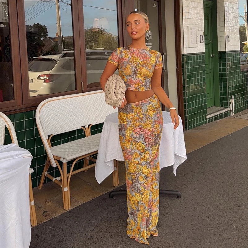 Long Skirt Set Rosali