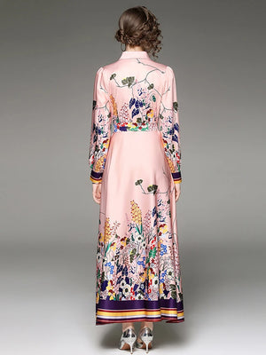 Runway Designer Maxi Dress