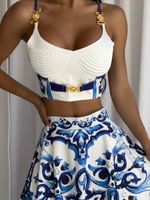 Marilyn Top & Skirt Set